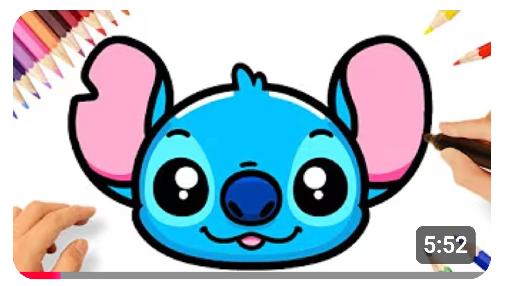 КАК ЛЕГКО РИСОВАТЬ необычного Стича 💙 смотреть онлайн