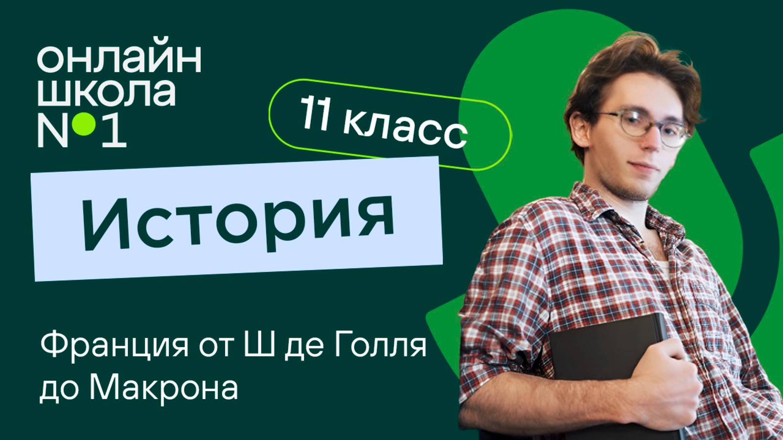 Франция от Ш де Голля до Макрона. Видеоурок 27. История 11 класс