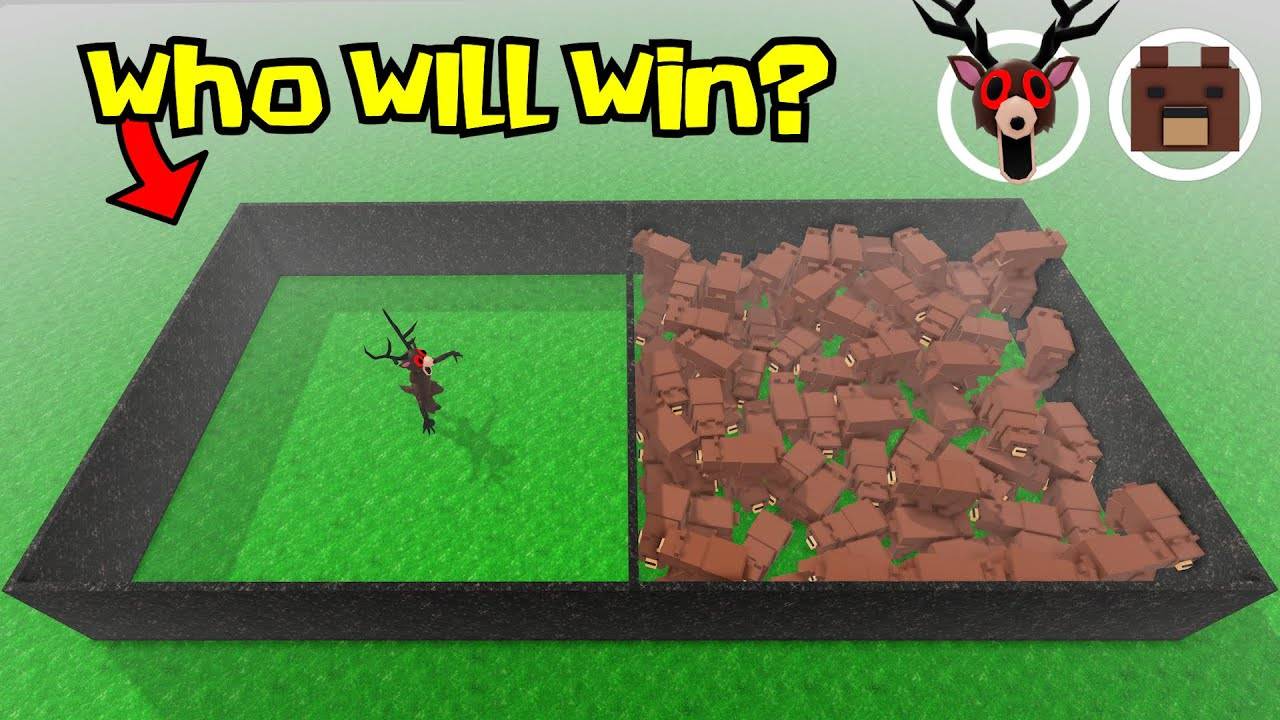 99 ночей в лесу - 1 ГОЛОДНЫЙ ОЛЕНЬ ПРОТИВ 1000 МЕДВЕДЕЙ смотреть онлайн