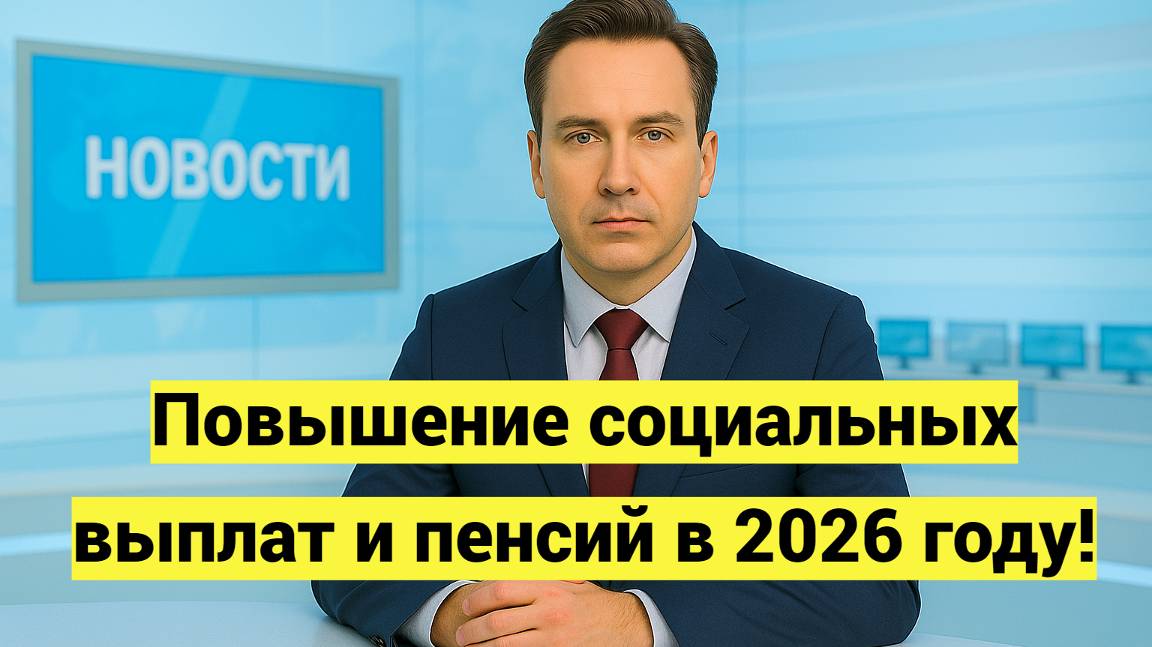 Социальные выплаты проиндексируют на 6,8 процента с 1 февраля 2026 года смотреть онлайн