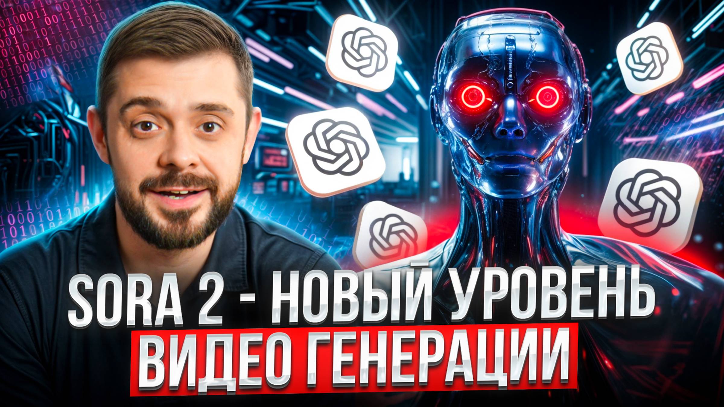SORA 2 от chatGPT. НОВЫЙ УРОВЕНЬ ГЕНЕРАЦИИ ВИДЕО КОНТЕНТА