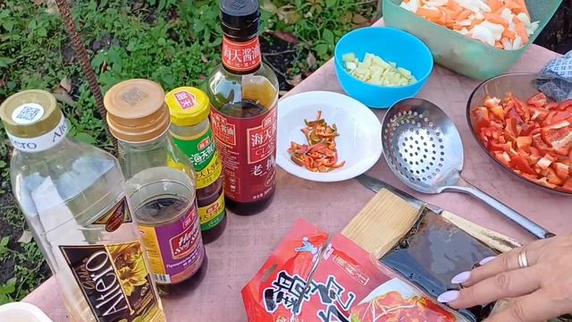 Курица по "китайски" в казане, секретный семейный рецепт