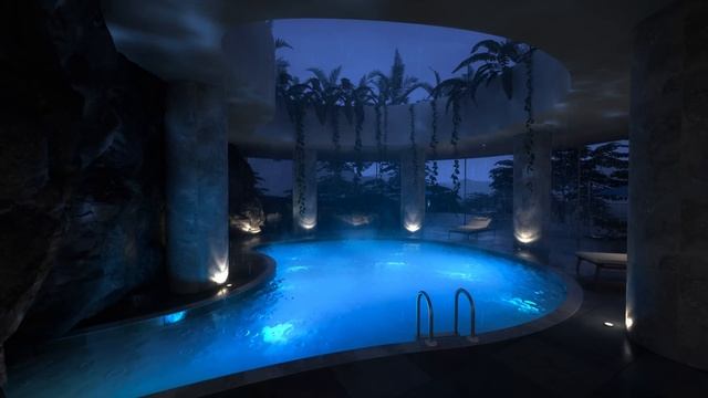Rain Temple ｜ 2-Hour Pool Ambience