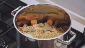 Гороховый суп на копченых ребрышках ПО-ИВЛЕВСКИ