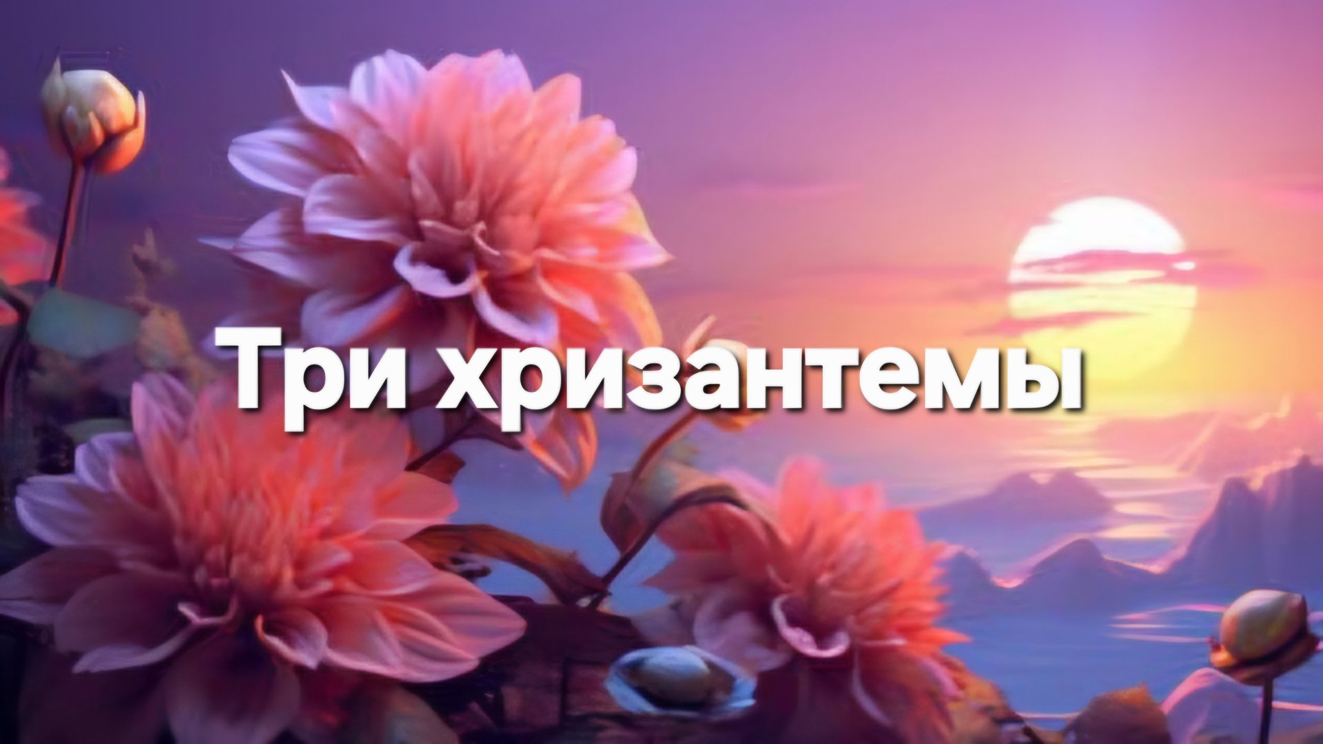 Три хризантемы смотреть онлайн