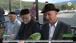 В селении Алкун после реконструкции открылось два кладбища