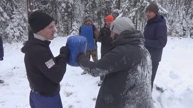Крав-Мага в лесу.Вологда 2020.