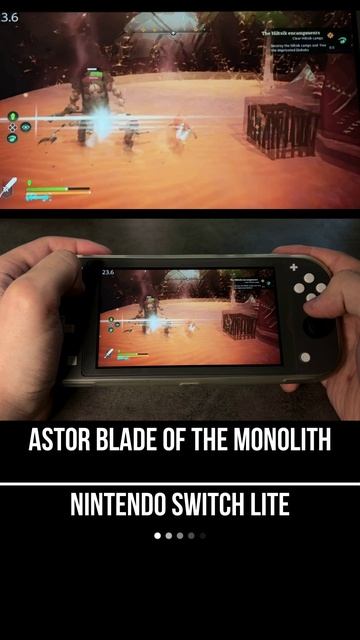 Astor: Blade of the Monolith Nintendo Switch Lite Gameplay смотреть онлайн