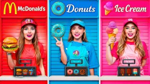 ОТКРЫЛИ РЕСТОРАНЫ ПО ЦВЕТАМ у Себя ДОМА! Кто лучше сделает ресторан Челлендж