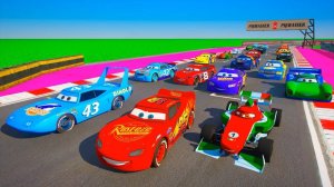 Мультфильм Тачки Маккуин Джексон Шторм Круз Рамирес Тач Мэтр Мак Диноко Человек-паук для детей