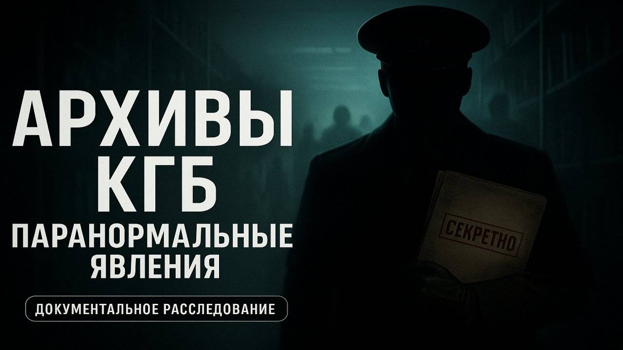 Архивы КГБ, которые хотели уничтожить: отчёты о контактах с потусторонним. Мистика Страшные Истории