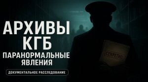Архивы КГБ, которые хотели уничтожить: отчёты о контактах с потусторонним. Мистика Страшные Истории