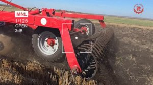 Испытание дисковой бороны ANTARES 3x4😉