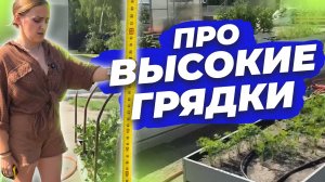НАШИ ВЫСОКИЕ ГРЯДКИ