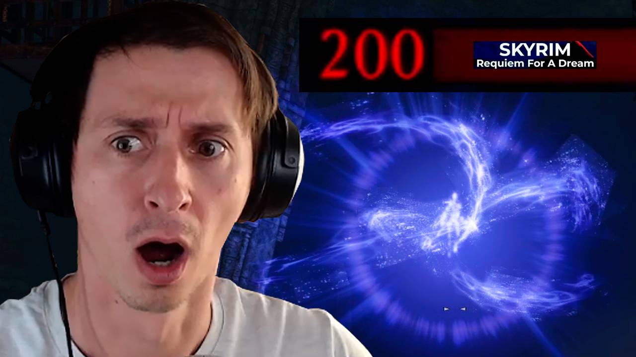 Skyrim #55 Requiem For A Dream RFAD 2025 Mr. Cat. БОСС 200-й уровень.