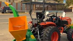 Измельчитель веток для мини-трактора