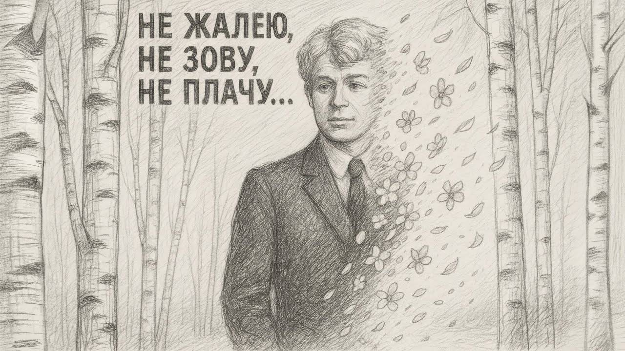 «Не жалею, не зову, не плачу» Песня и клип по стихотворению Сергея Есенина (AI) смотреть онлайн