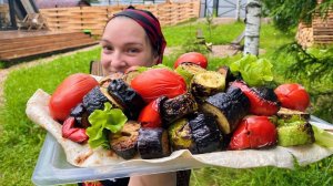 Все ЕЛИ И ПЛАКАЛИ. Овощи - Гриль, цыганка готовит.