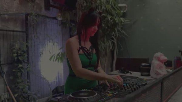 K_OXANA   Special  DJ mix - KittyCat TECH  HOUSE  journey   garden session Limassol Cyprus 08.2025
