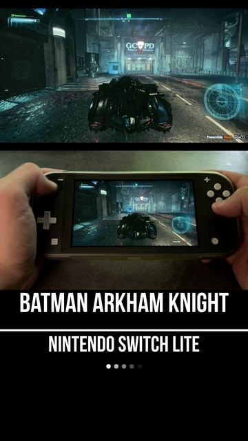Batman Arkham Knight Nintendo Switch Lite Gameplay смотреть онлайн