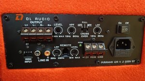 Сабвуфер двойного разначения. DL audio Piranha 12A Black 2.1 V.2 12V/220V