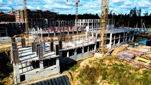 ЖК «Аникеевский» — съёмка с воздуха сентябрь 2025 смотреть онлайн