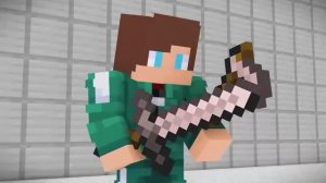 Mikey против Girl Apocalypse в игре Squid - Minecraft Animation