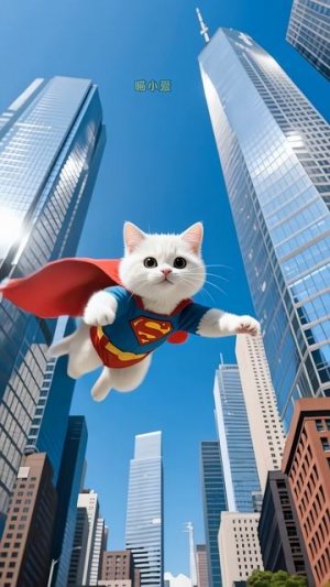 Котята атакуют и становятся супергероями за считанные секунды!#План дебюта милого питомца