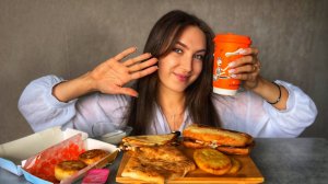 MUKBANG | breakfast dodo pizza | омлет хашбраун сендвич сырники капучино |