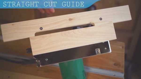 Идеально ровный прямой рез циркулярной пилой