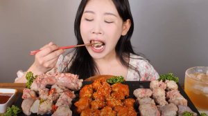 🔥🍲 Мукбанг и Mukbang : САМЫЙ СПОРНЫЙ ДЕЛИКАТЕС! Девушка пробует морских анемонов