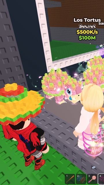 Лос Тортус в Укради Брейнрот / Los Tortus Steal a Brainrot Роблокс ! смотреть онлайн