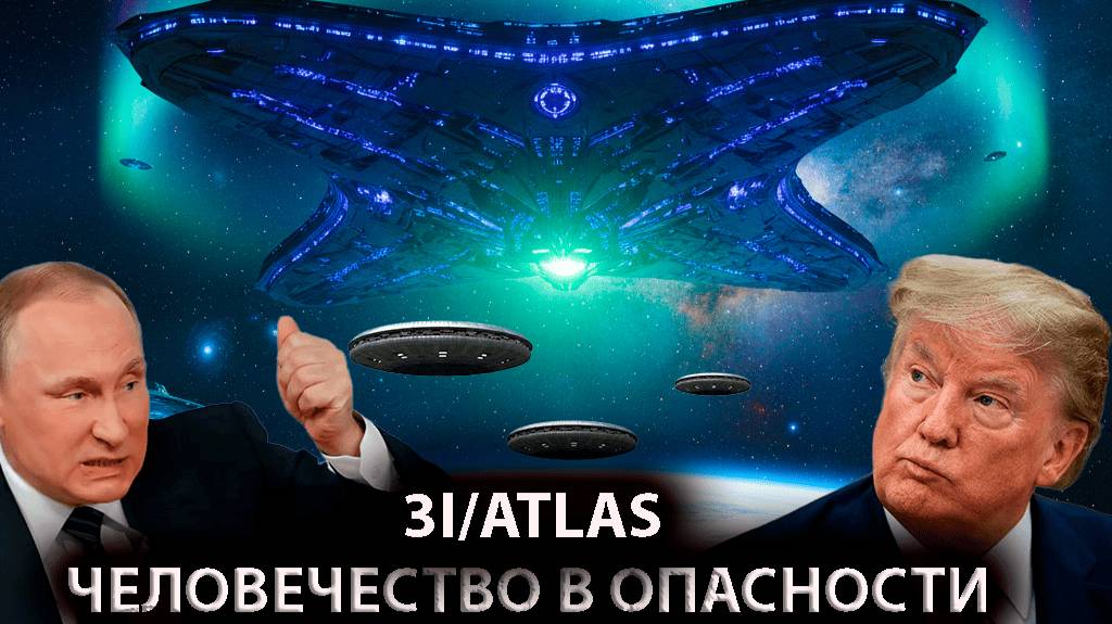 НЛО летит спасать людей от АСТЕРОЙДА 3I/ATLAS смотреть онлайн