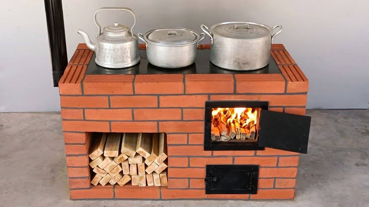 Простая инструкция: как построить кирпичную печь из глины и кирпича. смотреть онлайн