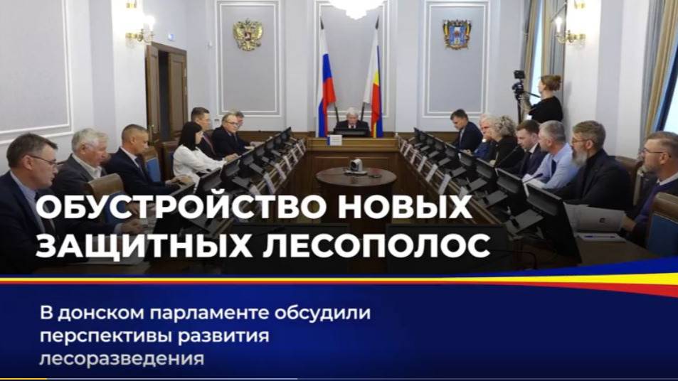 Развитие защитных лесных насаждений требует комплексного подхода смотреть онлайн