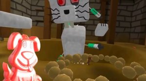 Супер медведь освобождает медвежат из плена вместе с желейным Стасиком. Super Bear Adventure