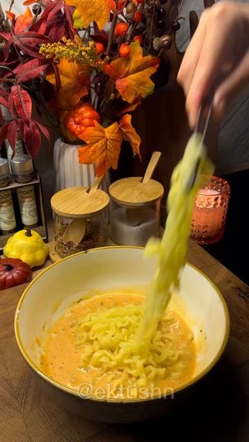 Рамен «Бульдак карбонара» 🍜 смотреть онлайн