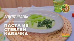 Паста из стеблей кабачка | Живая еда (эфир 04.10.2025)