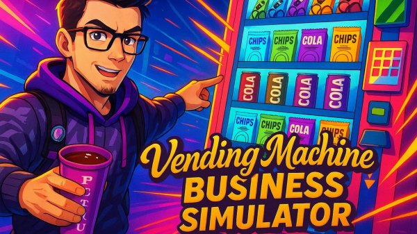 Открыл бизнес торговых автоматов | Vending Machine Business Simulator