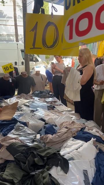 Рынок по субботам в Ларе Анталья Турция. Что купить смотреть онлайн