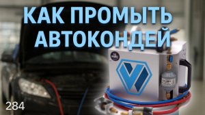 Промывка автокондиционера методом циркуляции. Блок WIGAM.