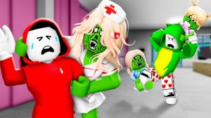 Джей Джей и Майки! Семья, разделённая апокалипсисом «ДЕВОЧКА-ЗOMБИ» Анимация Роблокс