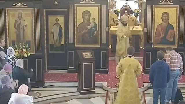 06.10.2025. Престольный праздник. Божественная Литургия. Неделя 15-я по Пятидесятнице. смотреть онлайн