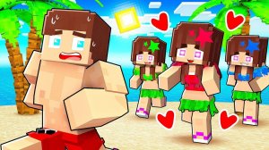 Джей Джей Летнее ЛЮБОВНОЕ ПРОКЛЯТИЕ - Майнкрафт Анимация