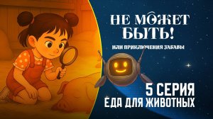 Сериал «Не может быть! или Приключения Забавы» – 5 серия. Еда для животных