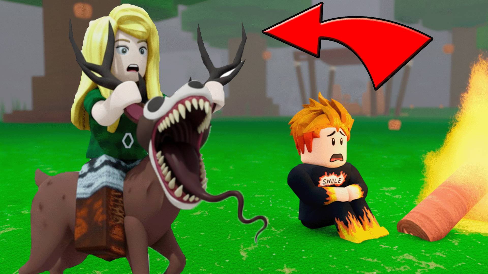 Самая Крутая Девочка в 99 Ночей в Лесу в Роблокс 99 Nights in the Forest Roblox смотреть онлайн