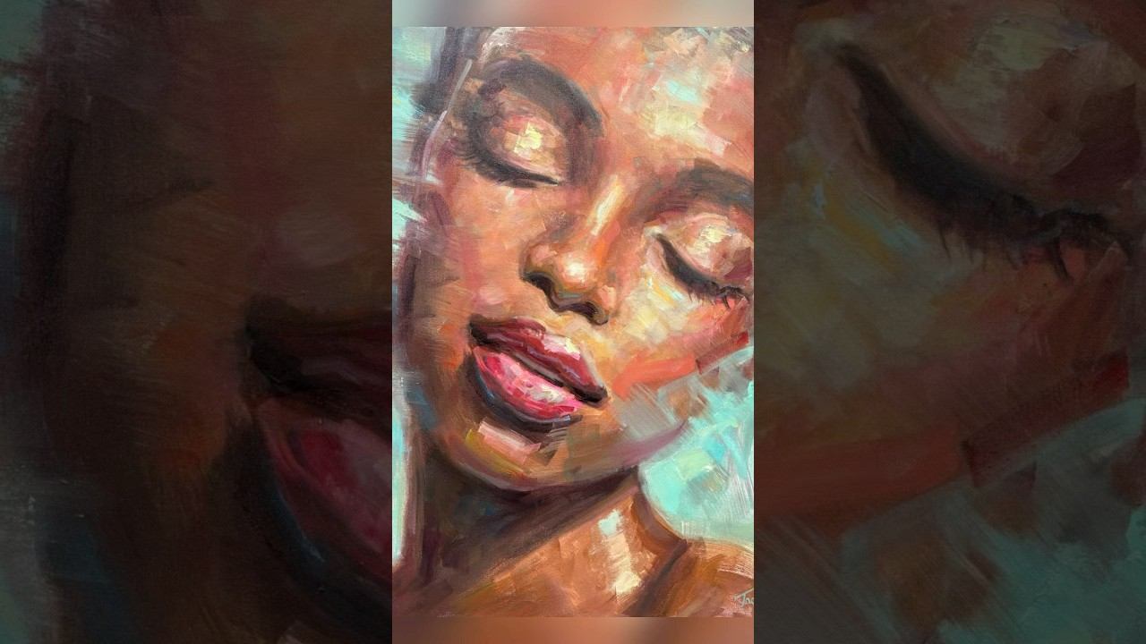 Написал свободную копию своей картины, которую писал 4 года назад, как Вам?