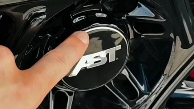 Динамические колпачки колеса с логотипом ABT Спиннеры . VAG-UPGRADE.RU смотреть онлайн