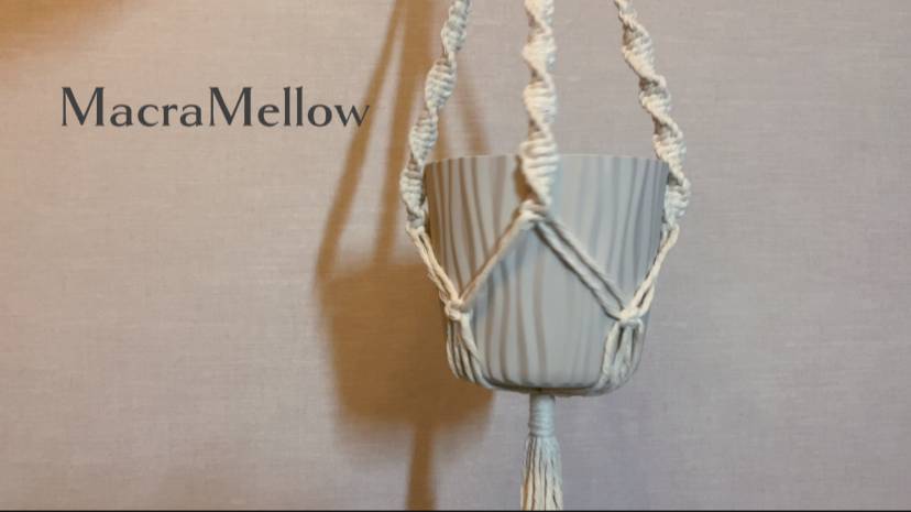 Подвес для кашпо макраме мастер-класс. Как сделать подвес для цветочного горшка своими руками. смотреть онлайн