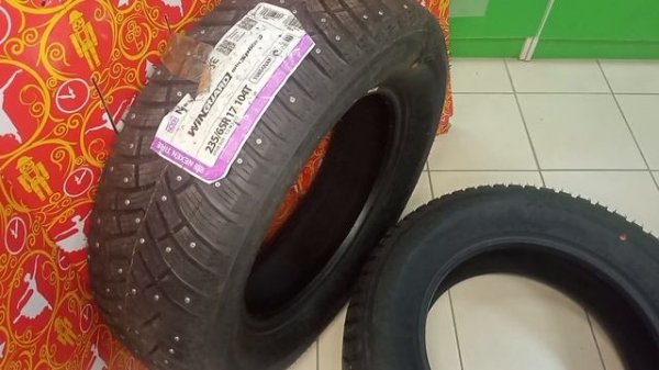 обзор на шину Nexen WinGuard win Spike 3 зима шип